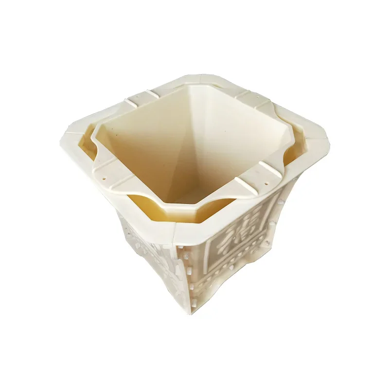 

Roman column mold factory direct building cement flowerpot four corner bonsai flowerpot plastic.