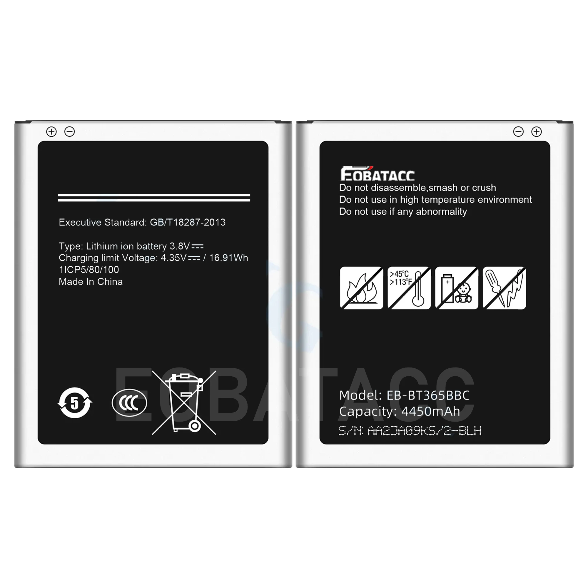 2026 Years EOBATACC Nowa, w 100% oryginalna bateria EB-BT365BBC do Samsung Galaxy Tab Active 2 SM-T360 SM-T365F0 + narzędzia — zdjęcie produktu 2