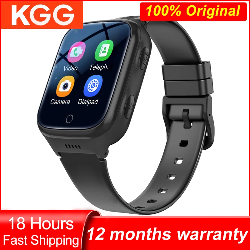 4G Kids Smart Watch Phone With 1000mAh Big Battery Video Call GPS Location SOS Call Back Monitor Children Christmas Gifts