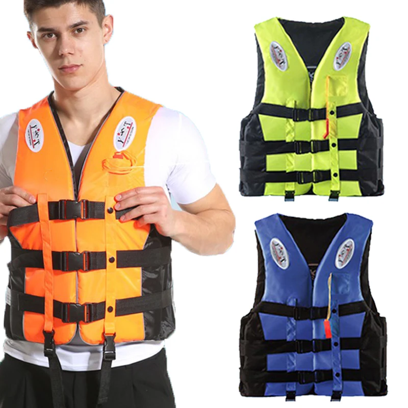 

Adult Life Vest Surf Vest Motorboats Kayak Rescue Life Jacket Wakeboard Raft Rescue Boat for Swimming Boating Fishing Surfing