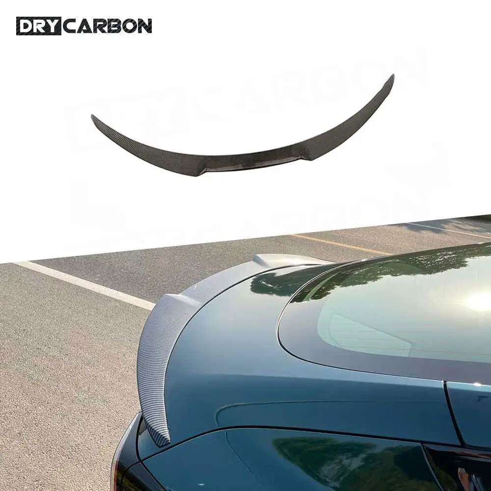 

Gloss Black Rear Spoiler Boot Duck Wings for Tesla Model 3 Trunk Spoiler Rear Trunk Wing ABS