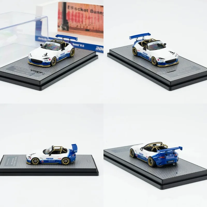 In Stock INNO 1:64 MX‑5 ND Miata PANDEM Widebody, Exquisite Diecast Hobby Collectible Model