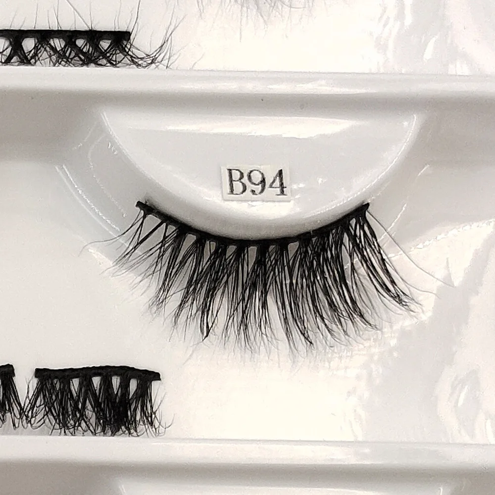 Goodobe Half Lashes Natural Half Eye False Eyelashes Faked Lashes Makeup 3D Mink Lashes Eyelash Extension Mink Eyelashes Beauty