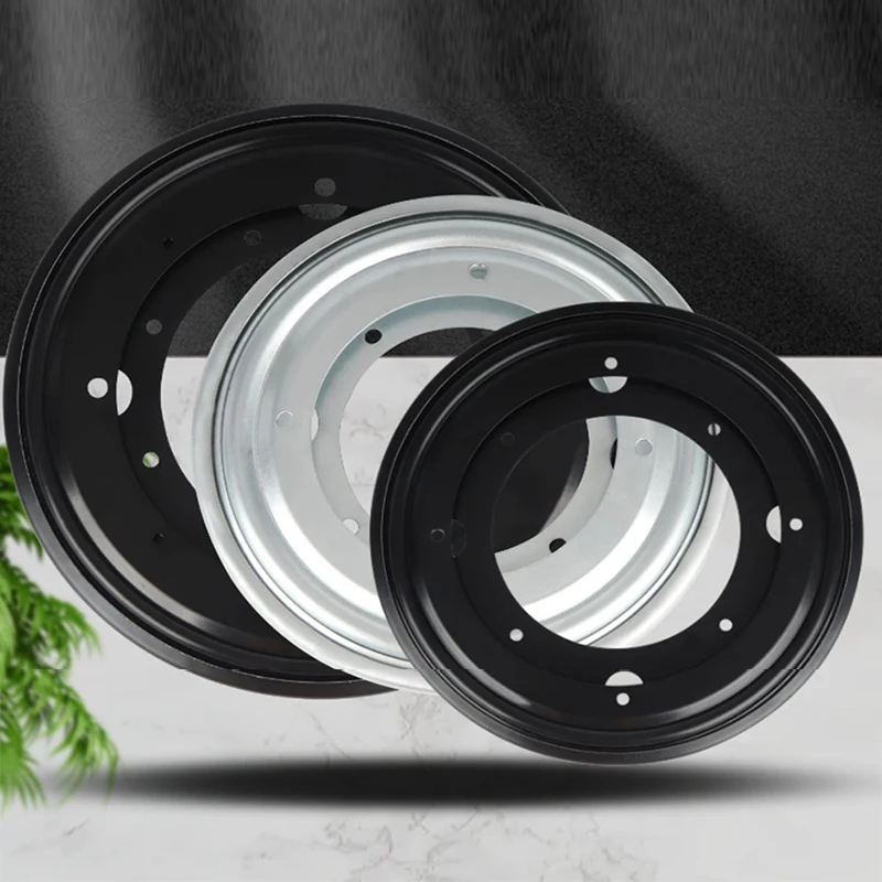 1PCS Universal Galvanized Hollow Turntable Dining Table TV Furniture Display Rack Full Bead 360 Degree Rotating Base Turntable