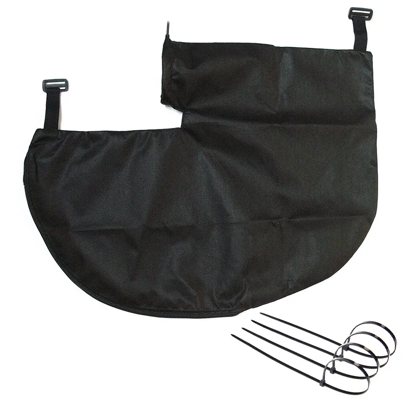 Leaf Vacuum Bag Leaf Blower Replacement Collection Bag Zippered Adjustable Universal Dust Bag for Garden Leaf Vacuum Cleaner