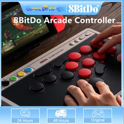 8BitDo Arcade Controller Built for professionals. Compatible with for Switch 1/2 and Windows.10 Bluetooth/2.4G and Wired