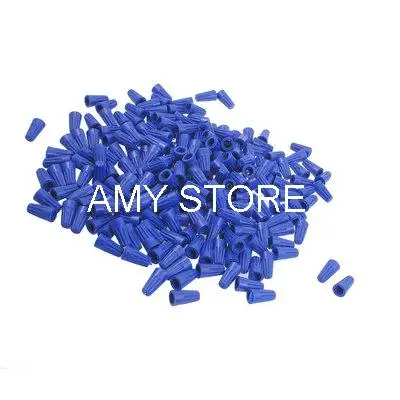 400PCS Blue Orange P2 Pressure Screw On Electrical Wire Connector Nut