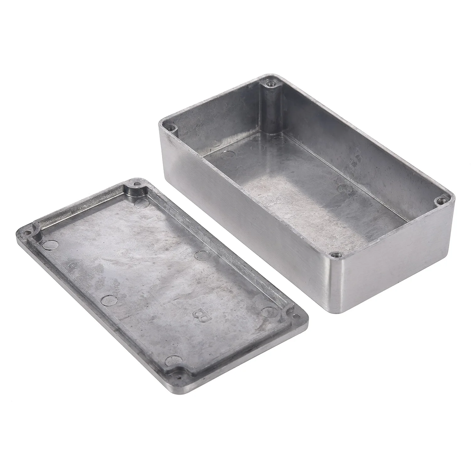 Caja de proyecto electrónico de aluminio fundido a presión, carcasa de instrumento impermeable, estándar 1590B, 112x60x31mm