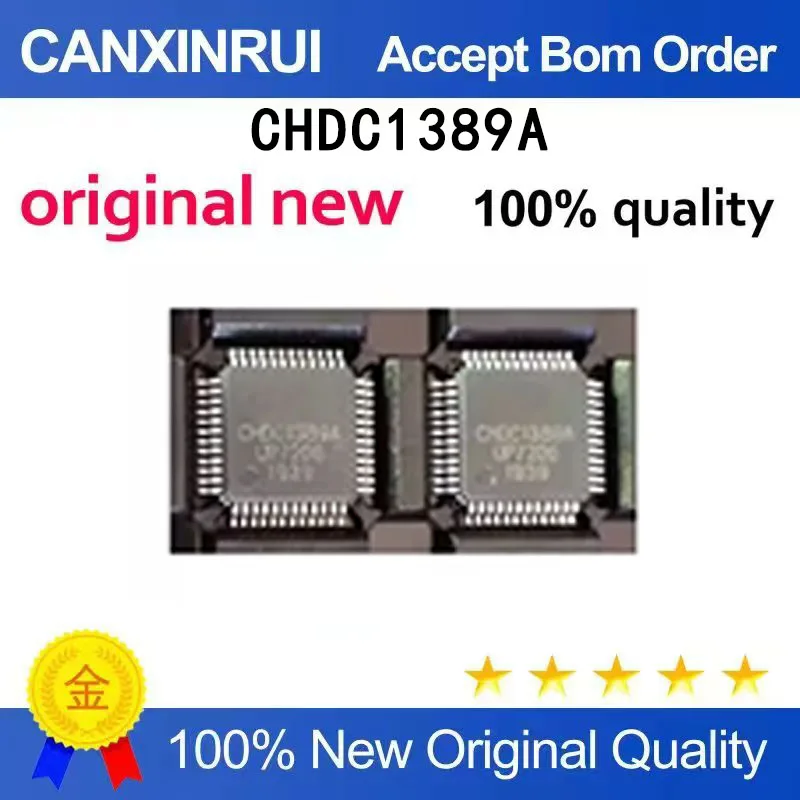 (5pcs-100pcs）CHDC1389A A3 LQFP48 MP4 Elderly Video Camera Bluetooth Master New