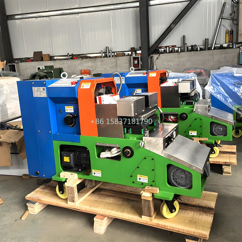 China Supplier Straight Thread Threading Machine Steel Bar Stripping Rolling Thread Machine Steel Bar Threading Machine Price