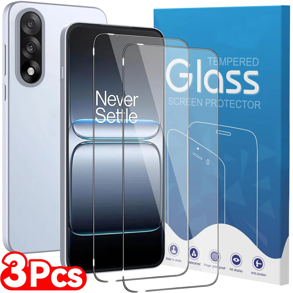 

3-1PCS for Oneplus Nord 5 HD Clear Tempered Glass Screen Protector 9H Hardness Transparent Anti-Scratch Protective Glass Films