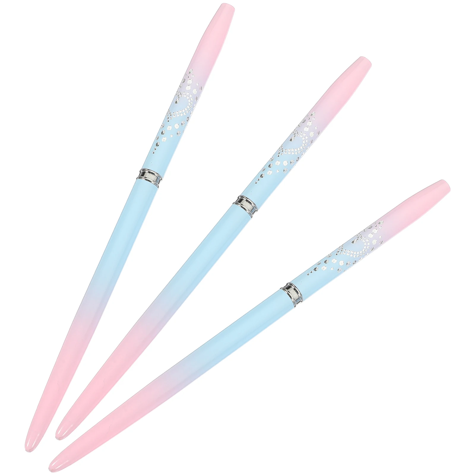 

3 Pcs Nail Pen Lightweight H Durable Material Long Service Life Stylish Appearance Practical Usage Manicure Supplies Home