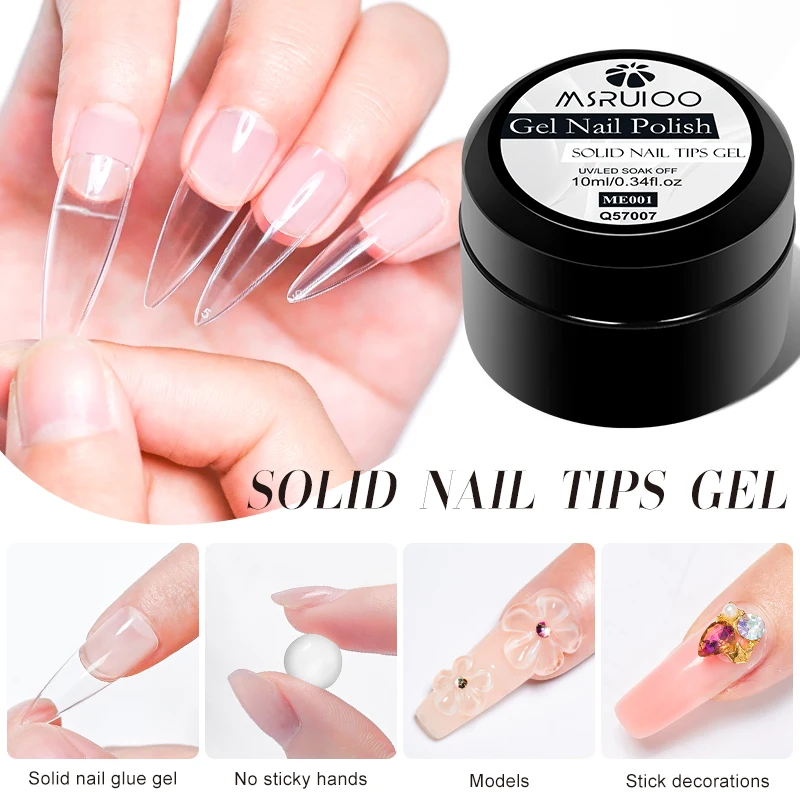 Upgrade Your Nail Art with Multifunctional Solid Gel Nail Tips for Only .65!
