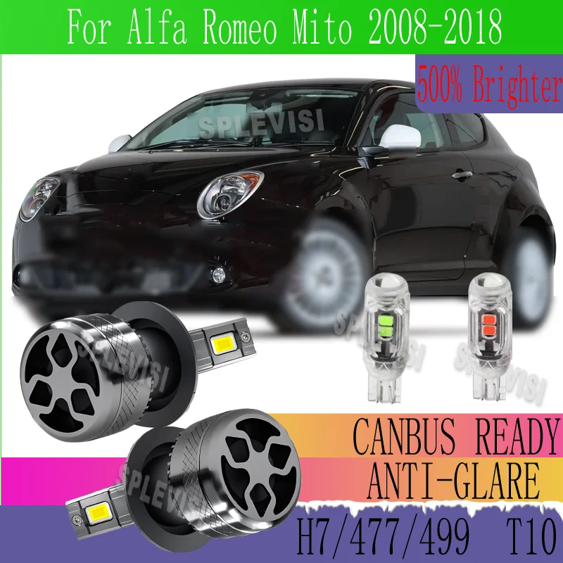 

200W High Power Waterproof Long Lifespan HEADLIGHT For Alfa Romeo Mito 2008 2009 2010 2011 2012 2013 2014 2015 2016 2017 2018
