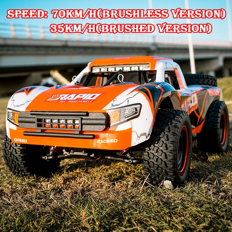 

YSIDO 1/14 4WD Brushed/Brushless Electric Short Course Truck RTR 80km/h RC Car Outdoor Toys