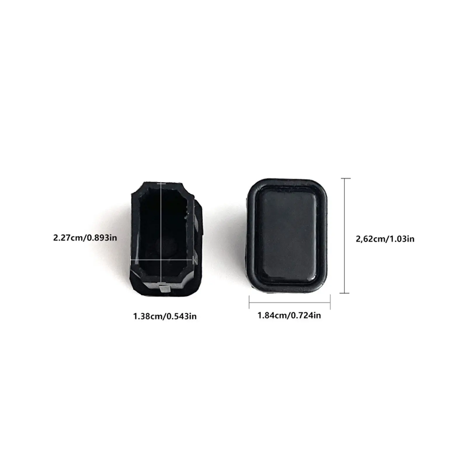 Hockey Stick End Plugs Wearproof TPU End Cap Accessory for Hockey Stick Protection and Ice Hockey Gear