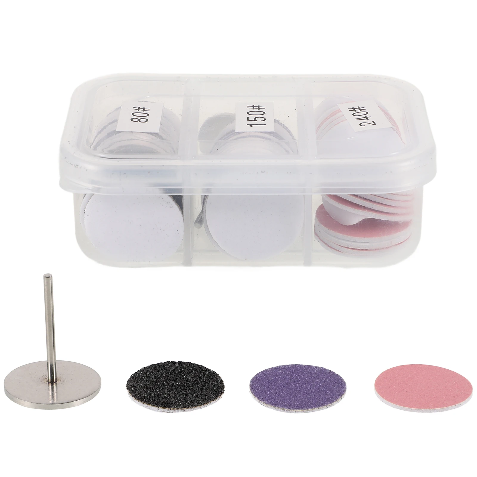 

Pedicure Sanding Discs Replacement Feet File Sandpaper Electric Foot Callus Remover Pads Rough Surface Dead Skin Removal