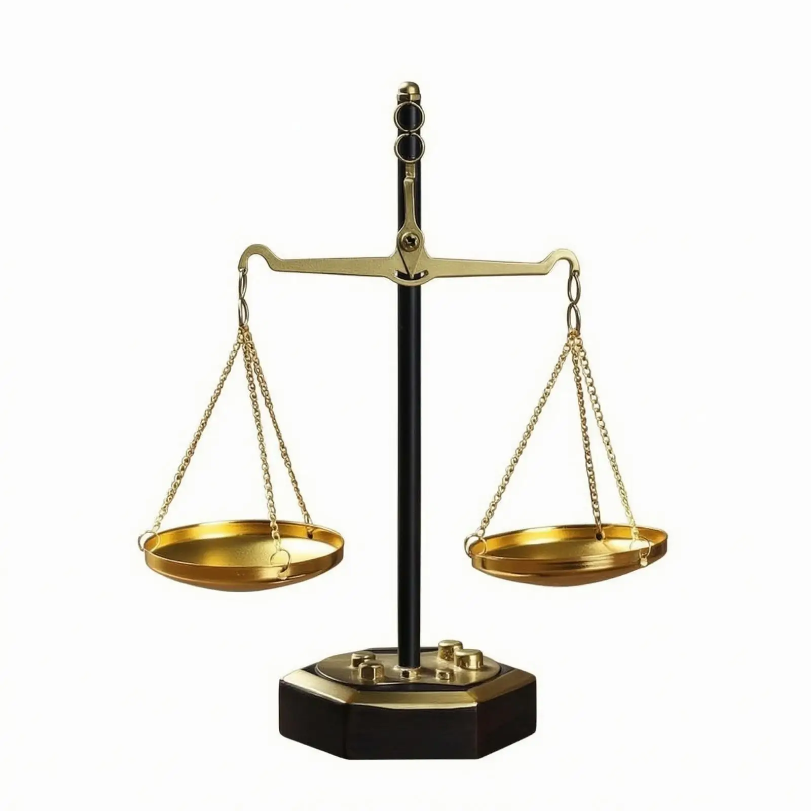 Classic Vintage Decorative Telephone Scale Wrought Iron Wooden Accent for Bookshelf Countertop Display