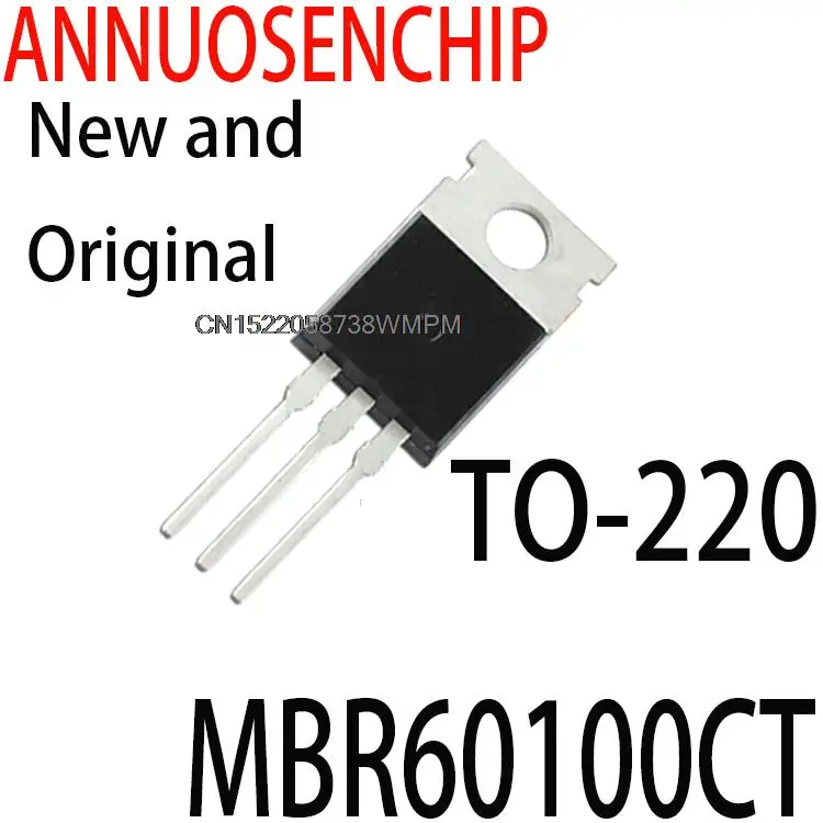 10PCS V60100C  TO220 DIODE SCHOTTKY 100V 30A TO-220  MBR60100CT