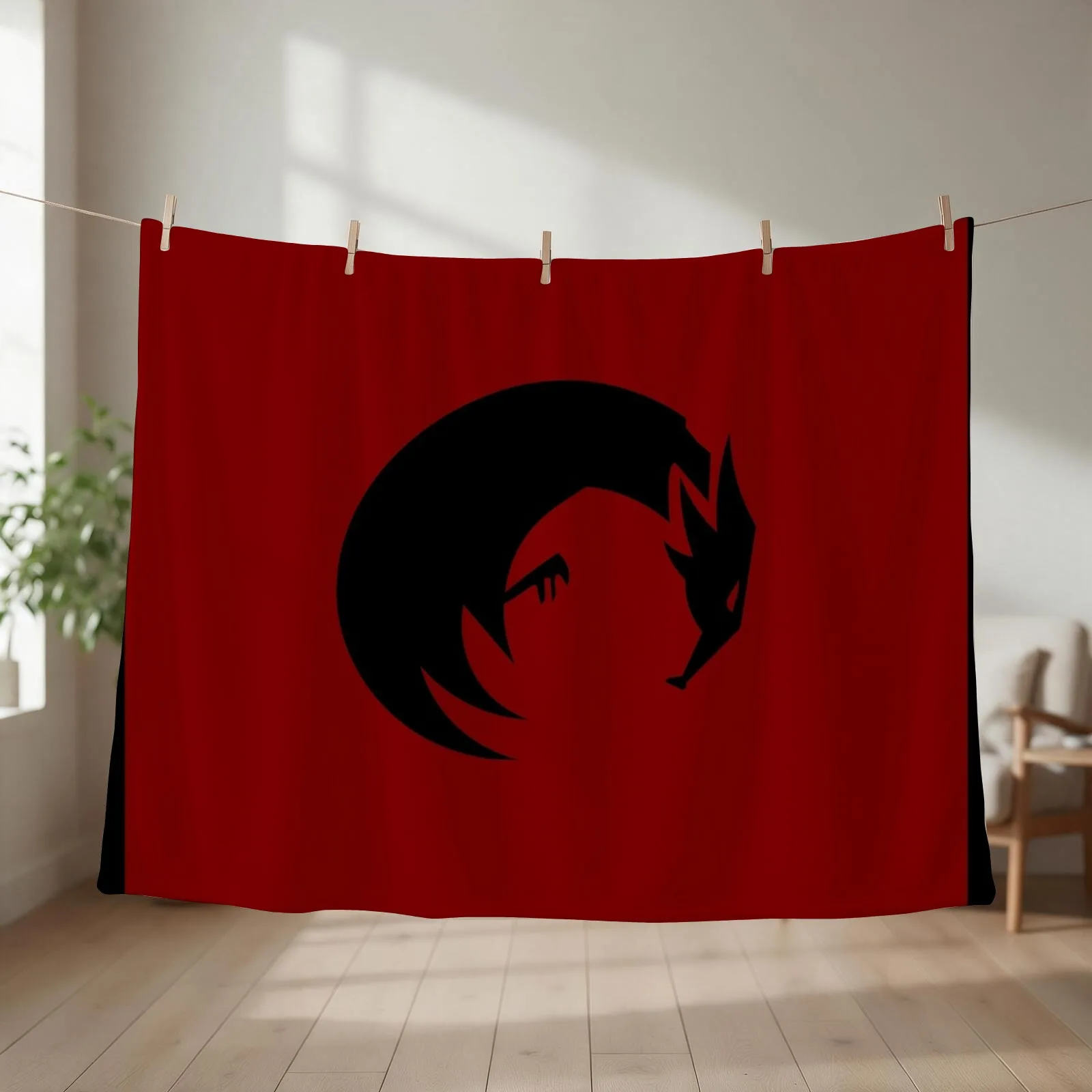 Fire Nation Southern Raiders Throw Blanket couch cozy soft plush fuzzy picnic outdoor blanket
