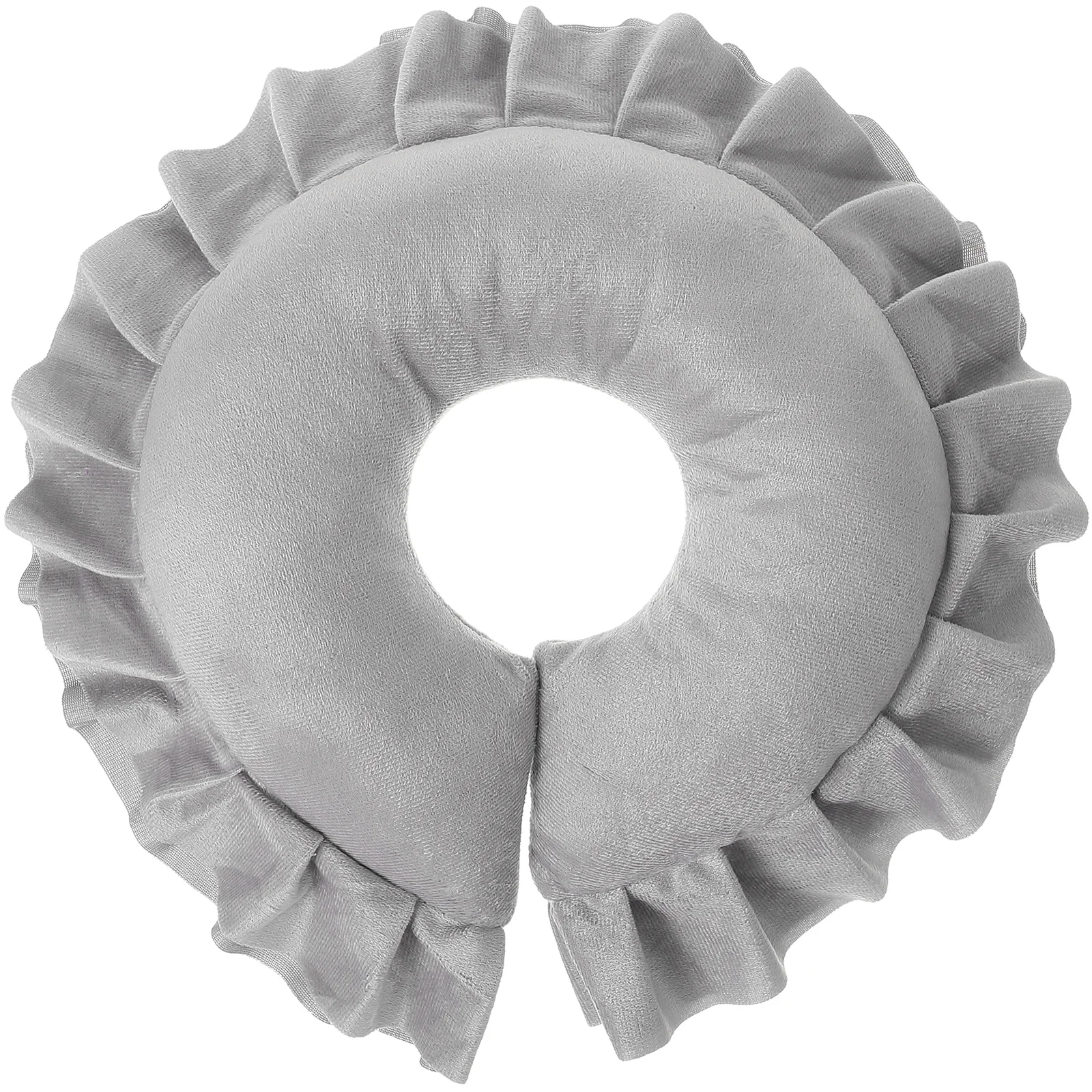 

Massage Pillow for Beauty -shaped Face Relax Cradle Cushion Spa Tools AccessoriesDisposable Headrest Pad Blue