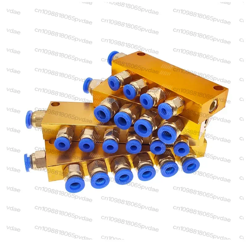 Tool Parts Way Adjustable 2/3/4/5/6/7/8/9/10/12 Oil Distributor Output Suitable For Central Lubrication Pump System Separator