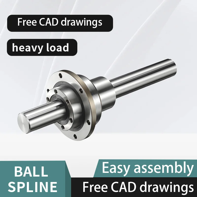 Good Rigidity Precise Positioning Shaft Ball Spline SOF008 SOF010 SOF012 SOF015 New Condition for Industrial CNC Machines