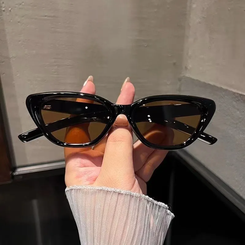 Gafas de Sol de Moda con Diseño de Ojo de Gato para Mujer, Gafas de Sol Vintage de Marca de Diseñador, Gafas de Sol de Lujo con Protección UV400, Gafas de Sol