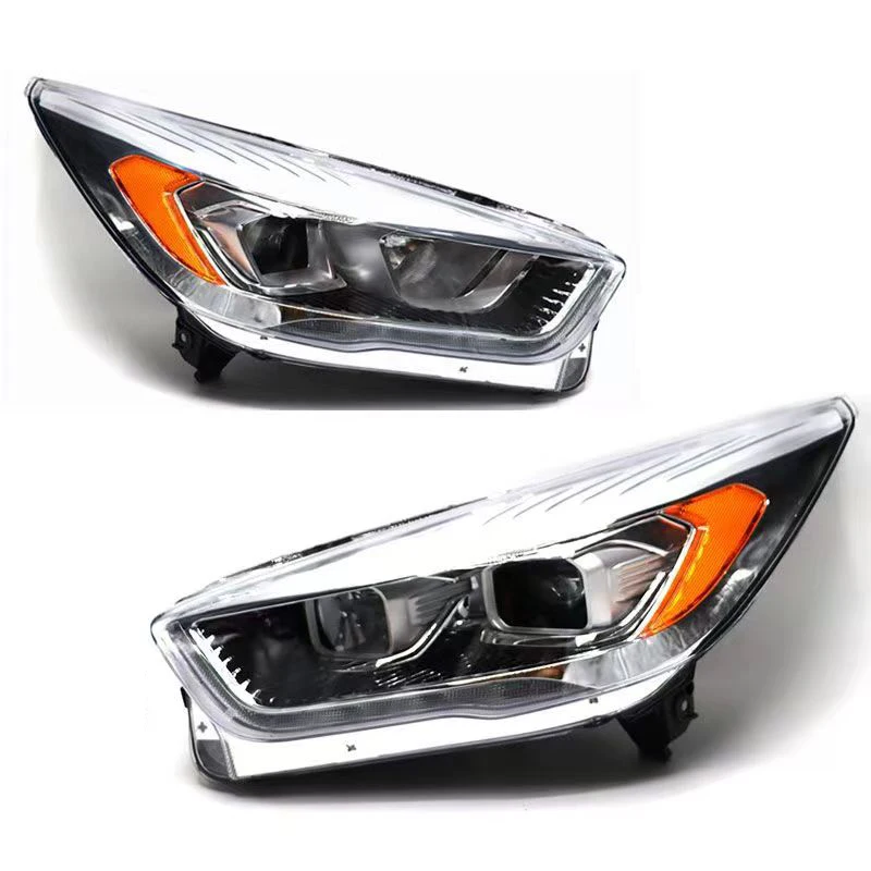 car front headlight replacement upgrade for ford escape kuga 2017 2018 exterior accessories 2019 parts modify sport headlights