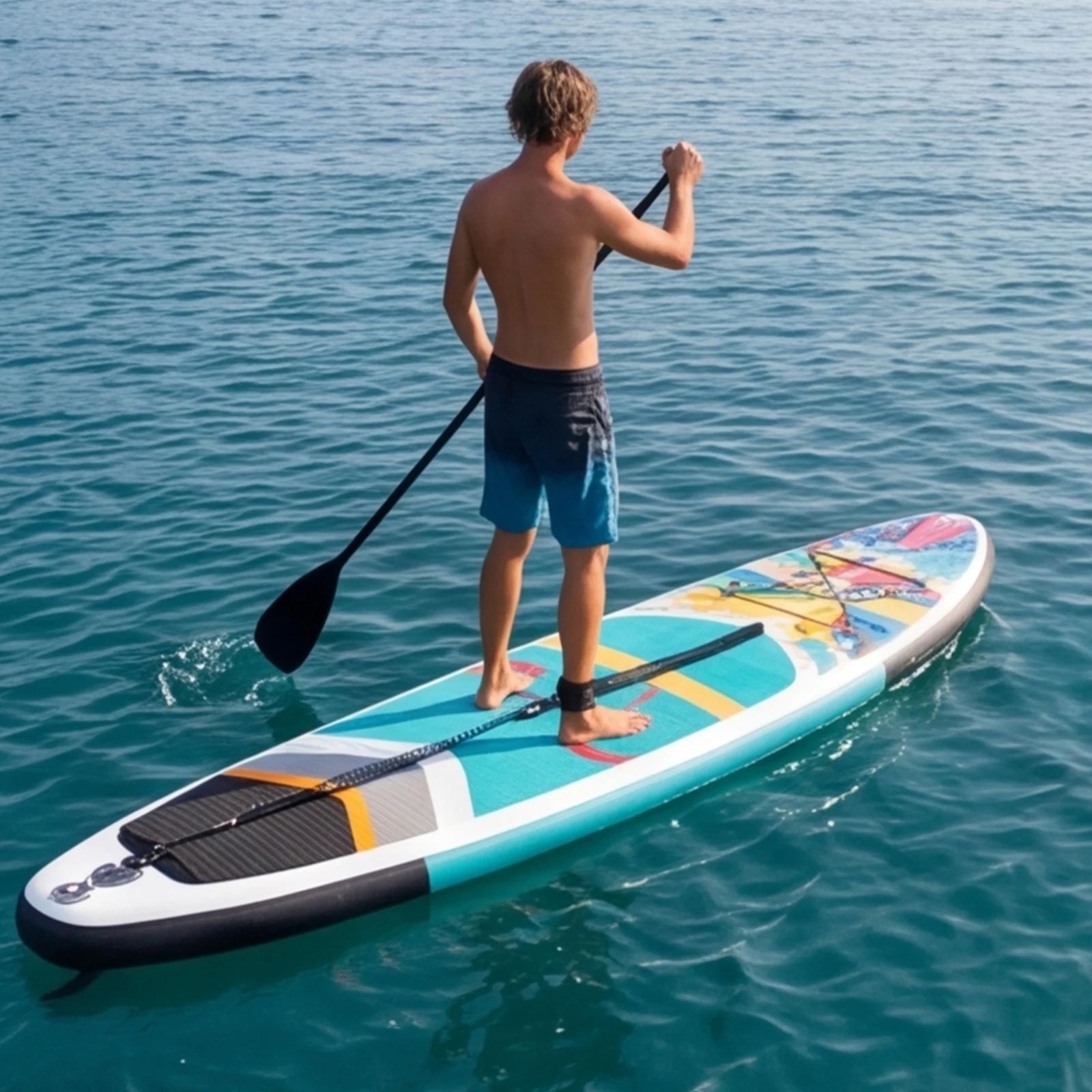 Elastic Sup Board Foot Leg Rope Adjustable Sup Paddleboard Safety Leash Kayak Boat Lifesaving Ankle Ropes for Women Men Youth