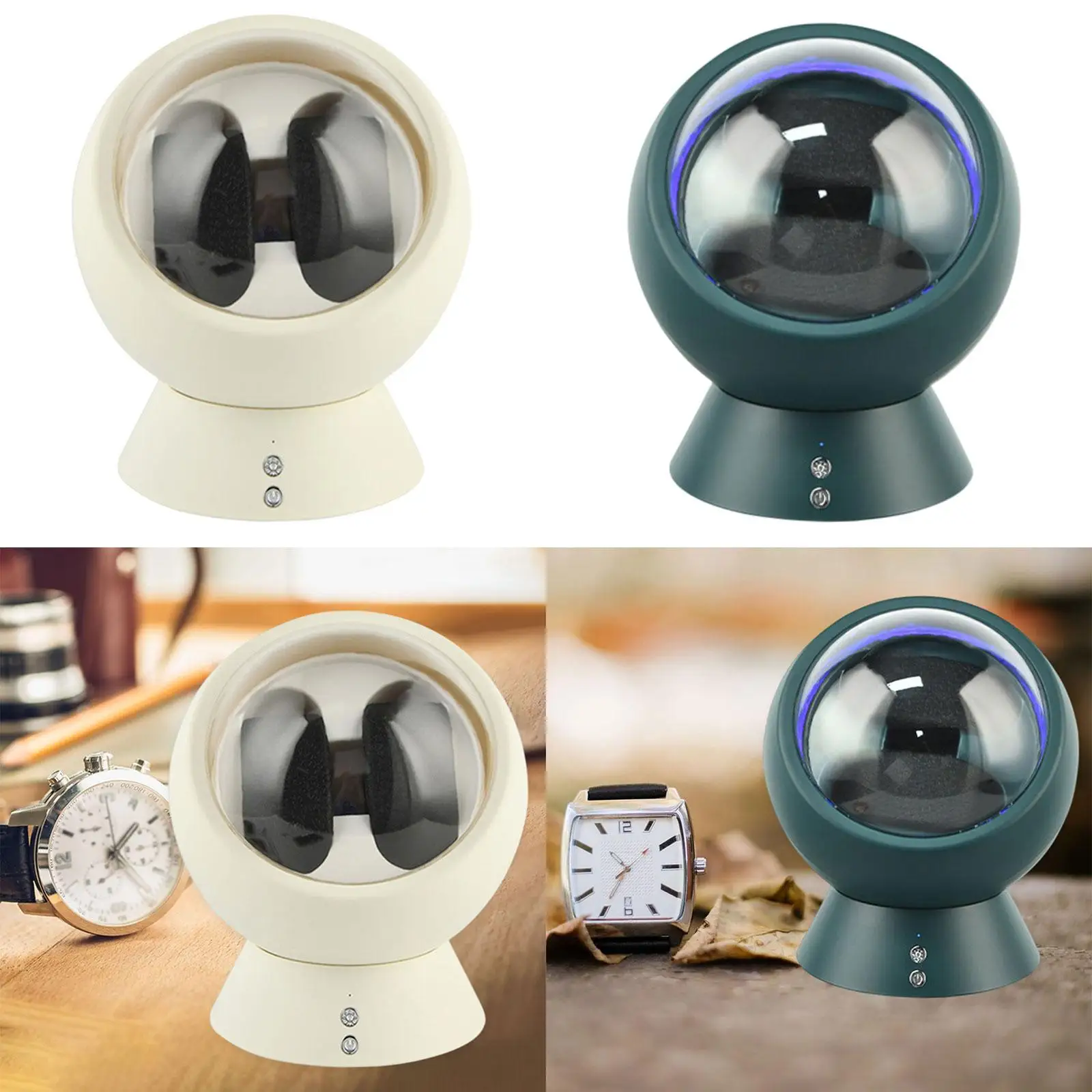 Automatic Watch Winder Storage Holder for Desktop Office Home Decoration