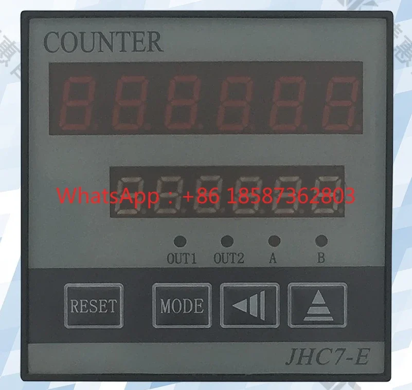 JHC7-E2A intelligent LED reversible dual setting digital display industrial counter meter meter counting switch