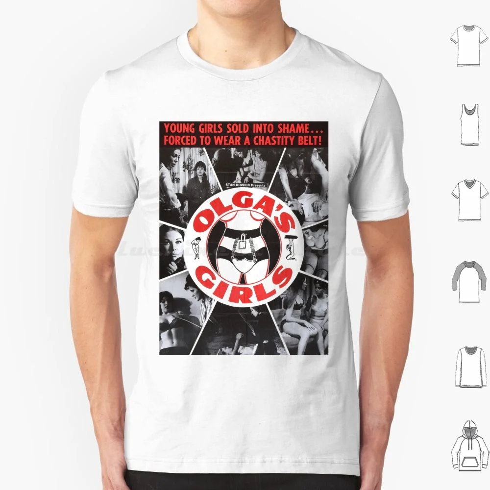 

Olga's House Of Shame T Shirt Big Size 100% Cotton Retro Movies Vintage Movies Movies Retor Vintage 60s Cult Exploitation 60s