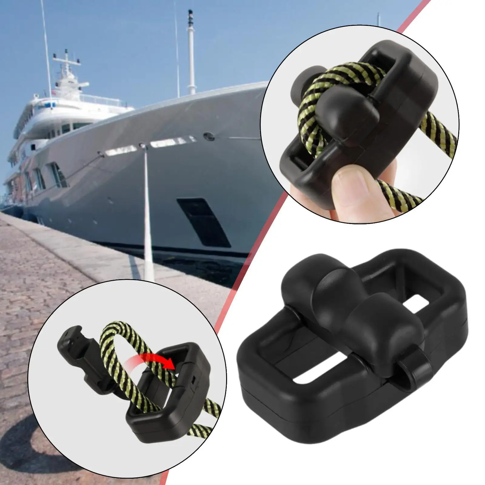 Marine Mooring Shock Absorber Sturdy Boat Accessories Boat Line Protector for Anchored Boats