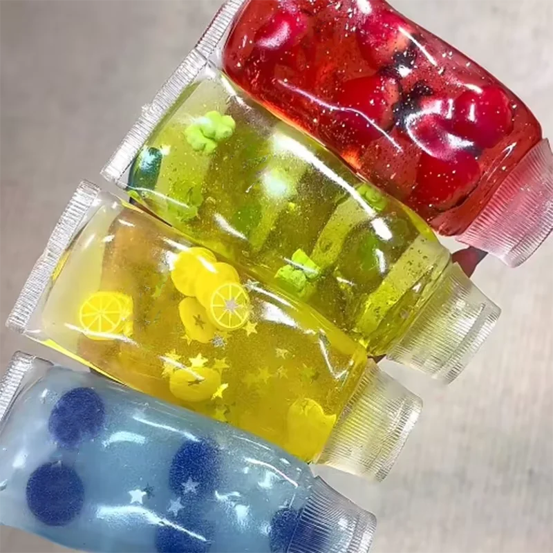 Fruit Filled Maltose Toothpaste Stress Relief Toy Soft Slow Rising Deformable Squeeze Squishy Fidget Sensory Toy