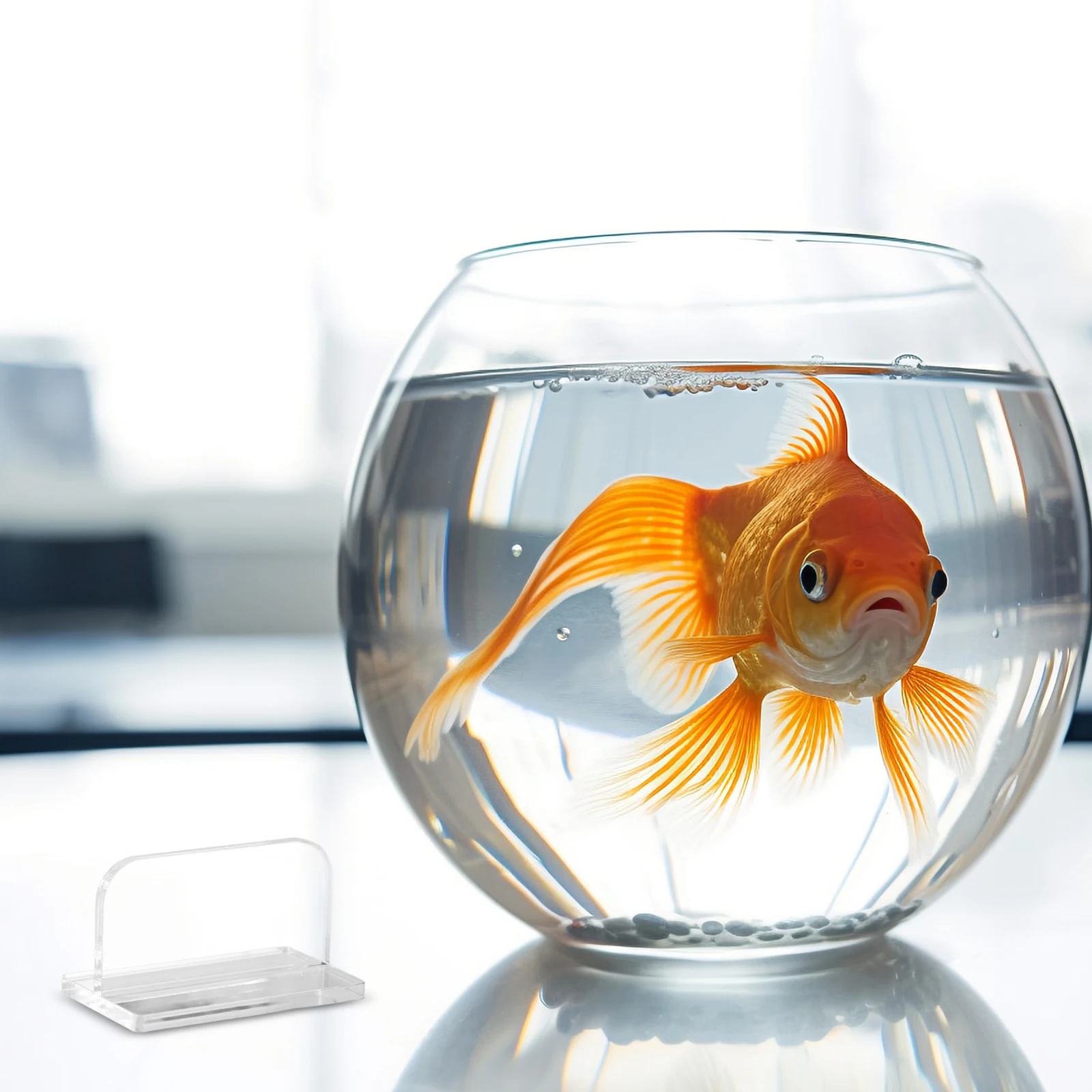 

4pcs Fish Tank Cover Handles Aquarium Lid Acrylic Handles No Drill Easy Installation Replacement For Fish Tank Accessories