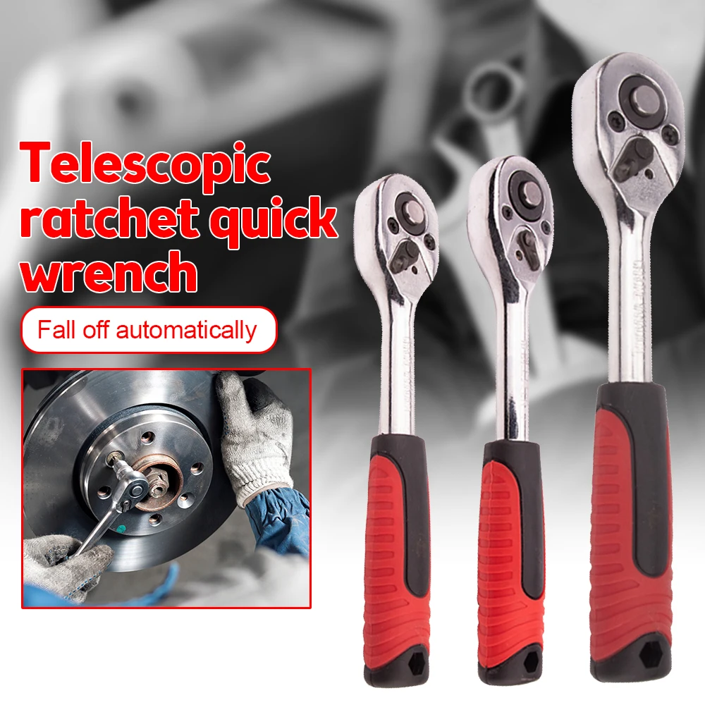 Professional 72 Tooth Ratchet Wrench 1/2\