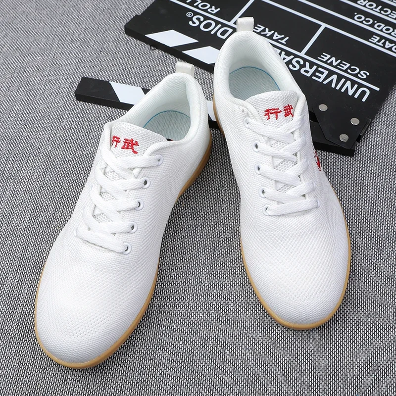 Big Size 36- 46 Tai Chi Shoes Breathable Martial Arts Shoes Non Slip Oxford Bottom Outdoor Sneakers Comfortable Kung Fu Shoes