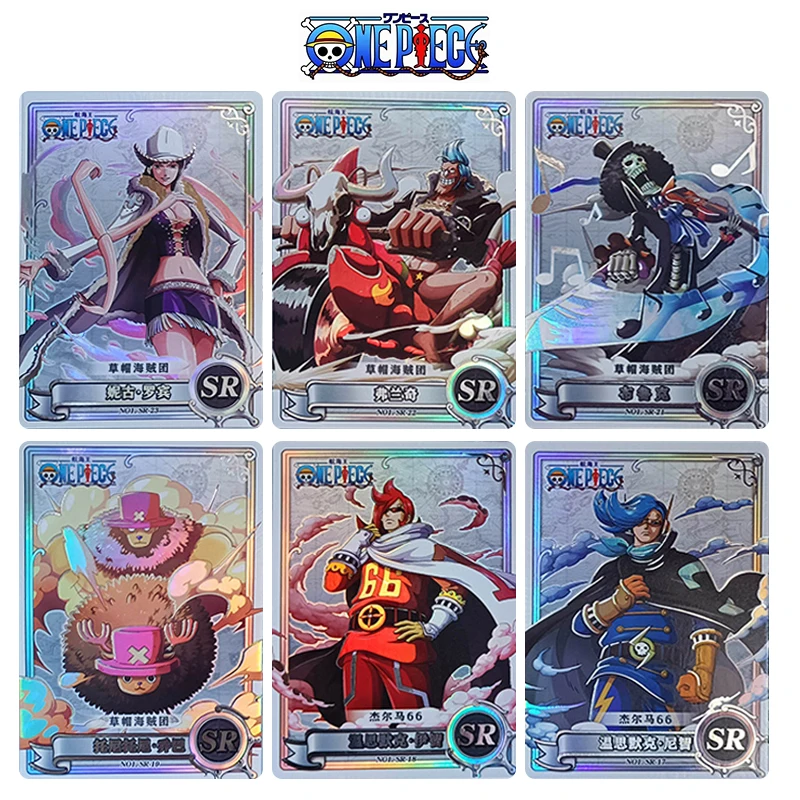 

ONE PIECE CP UR SSR series Collection card Nami Nefertari D.Vivi BROOK Anime characters flash card Cartoon toys Christmas gift