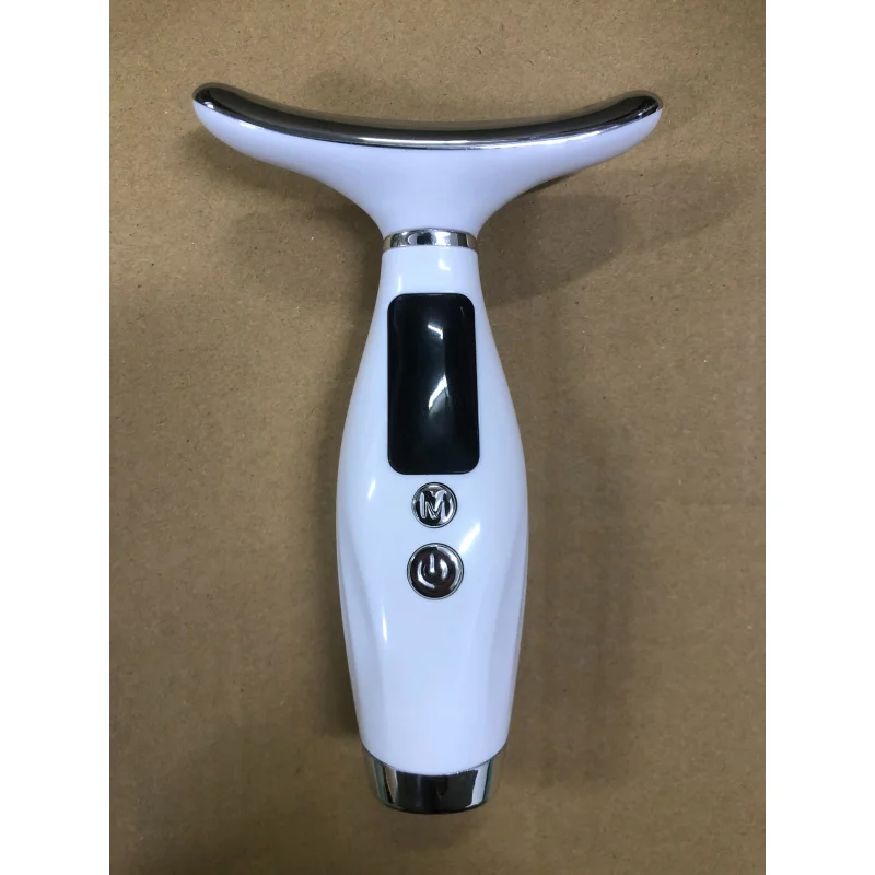 Portable 7 Colors LED Light Therapy Face Neck Massager 3 Gears Adjustable Gentle Vibration Anti Wrinkle Skin Tightening Lifting - Image 3