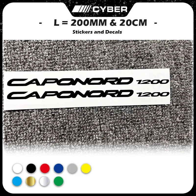 

For Aprilia Caponord 1200 2X 200MM Motorcycle Fairing Shell Hub Head Shell Fuel Tank Tail Sticker Decal Custom Colors