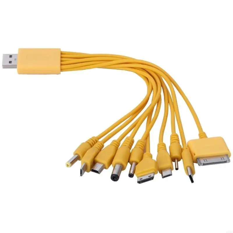 كبلات شحن متعددة كابلات USB محولات شاحن متعددة مع سدادة متعددة