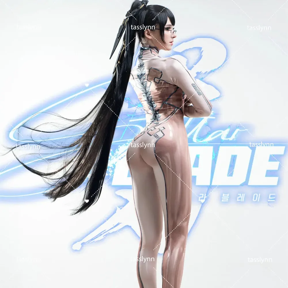 Anime Cosplay Stellar Blade Eve Cosplay Costume Women Halloween Costumes for Women Eve Spandex Bodysuit Geek Girls Suit view 6