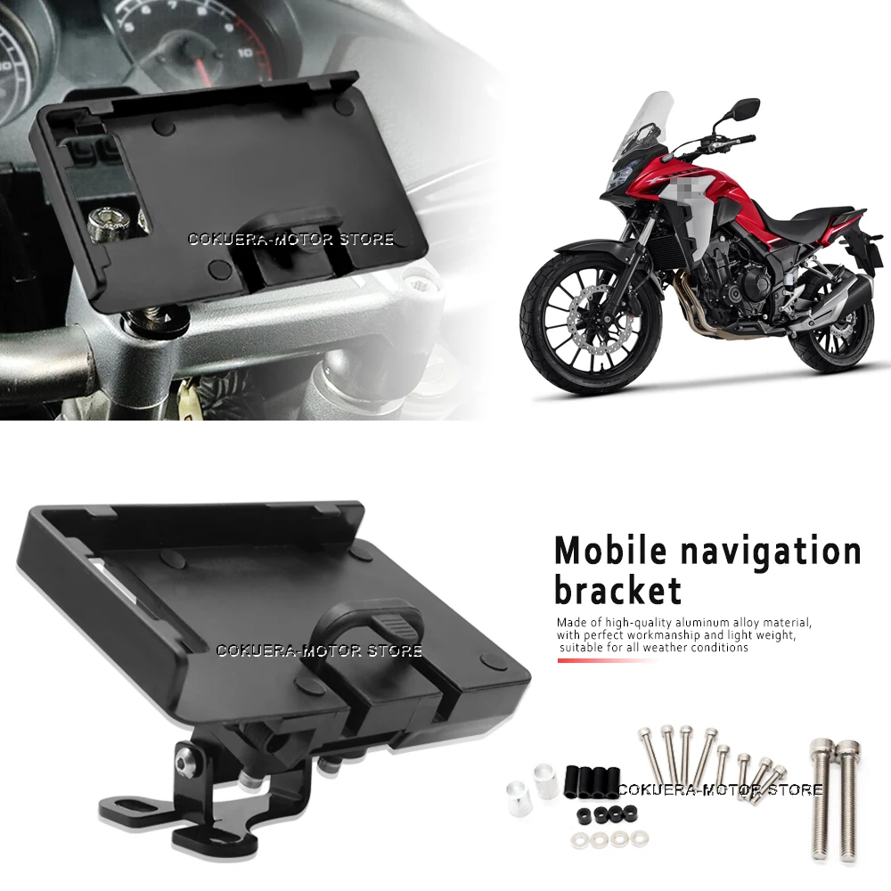 For Honda CRF250L CRF300L CRF1000L CTX700 CTX1300 Grom 125 CB1000R CBF1000  Motorcycle Navigation Mount GPS Bracket Holde