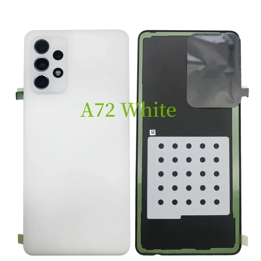 For Samsung Galaxy A72 A725 4G 5G A52 A525 A525F Back Battery Cover Rear Door Housing Replacement Parts With LOGO