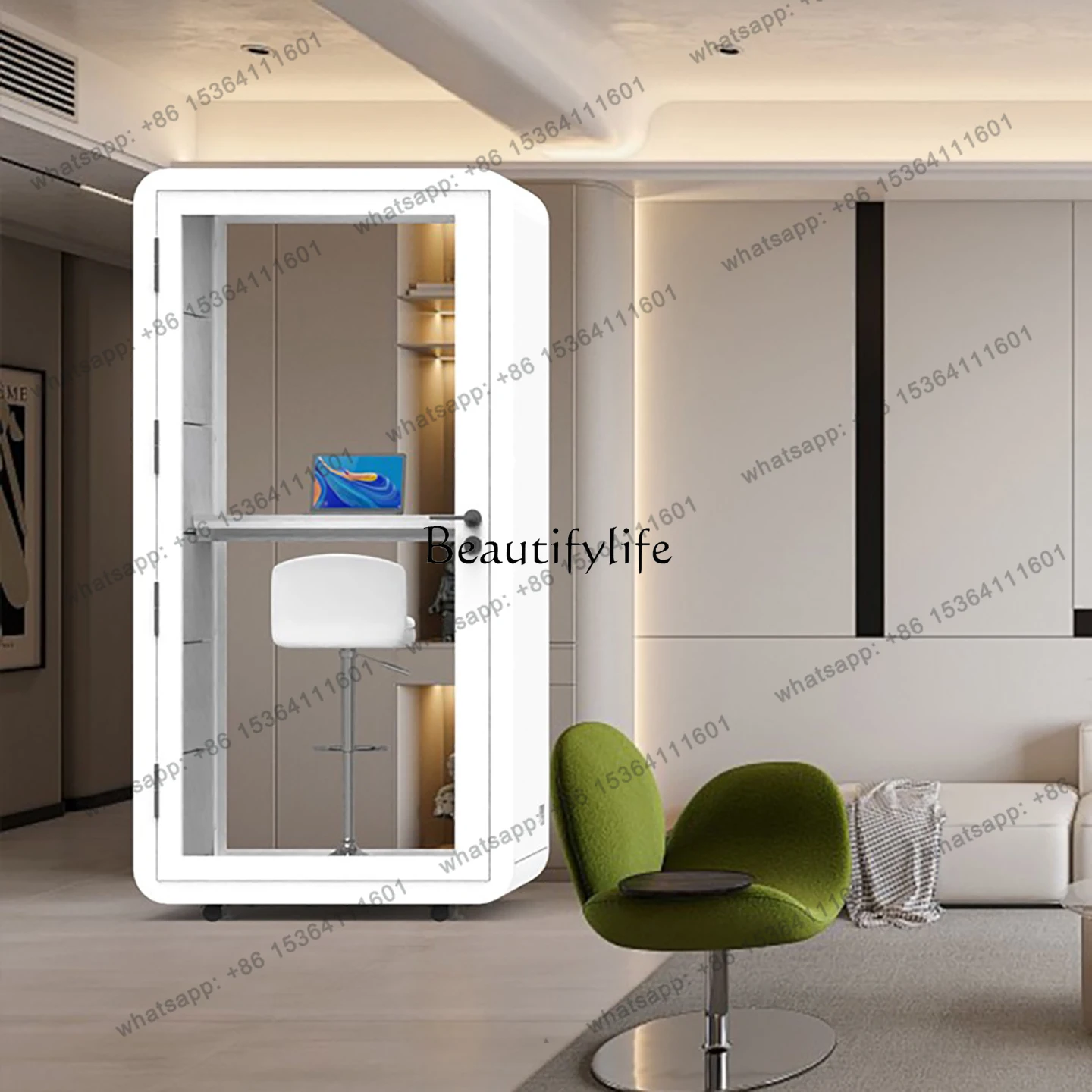 Silent warehouse Soundproof room Mobile phone booth Learning office Home soundproof cabin