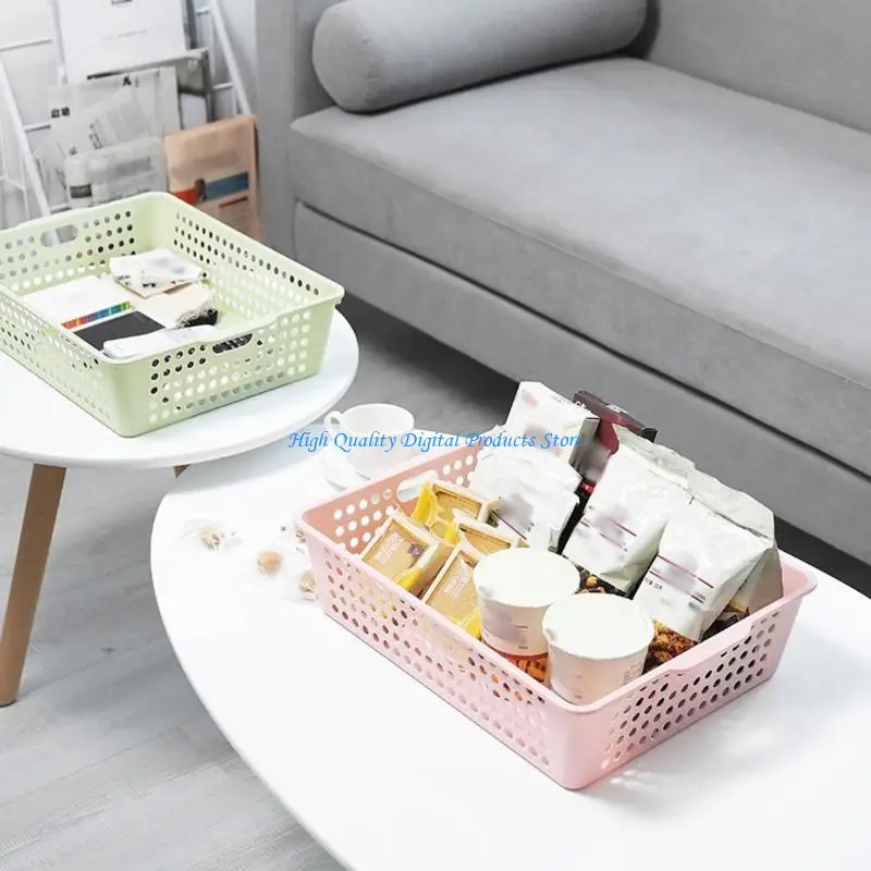 U2JE 6 Dynamic Plastic Desktop Storage Canisters School Office Book Organization Rudiments