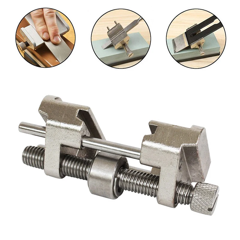 Lama per affilare i coltelli per affilare i coltelli in acciaio al carbonio da 36-86mm per rullo per affilare la guida dell'angolo di levigatura dello scalpello per legno