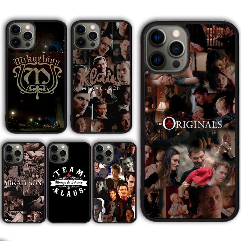 Klaus Mikaelson Vampire Diaries Phone Case For iPhone 14 15 13 12 Mini XR XS Max For Apple iPhone 11 Pro Max 6 8 7 Plus SE2020