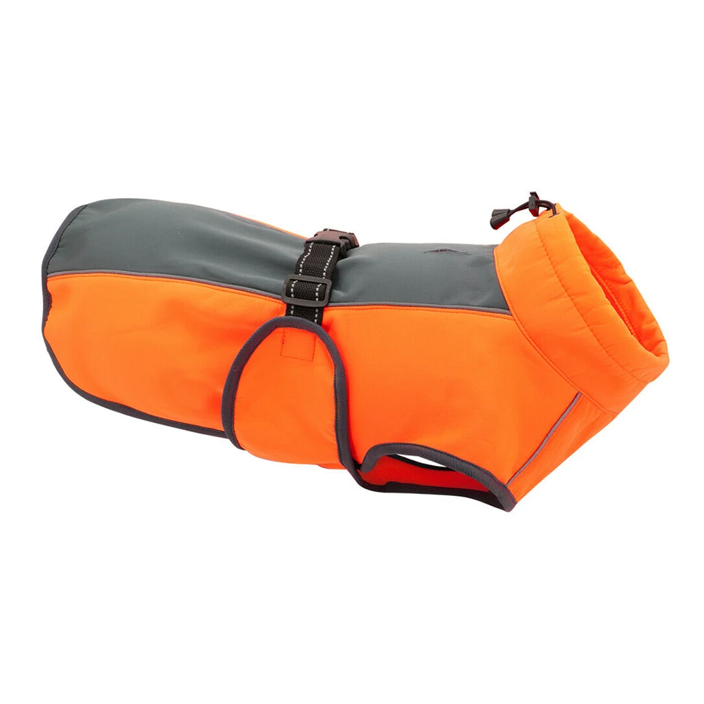 

Pet Warm Cotton Jacket Dog Coat Reflective Polyester Clothing Vest for Small Big Dogs Autumn Winter Raincoat Birthday Walking